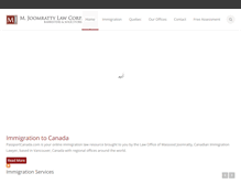 Tablet Screenshot of passportcanada.com