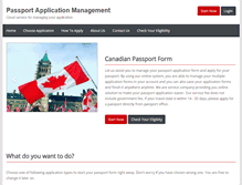 Tablet Screenshot of passportcanada.org